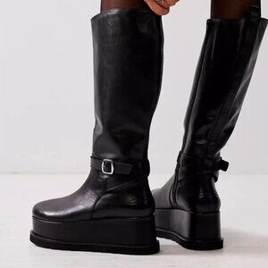 RESERVED Free People Not For Riding Platform Boots